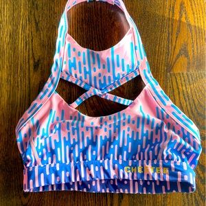 The Chestee. Padded collar bone protection. Size 8